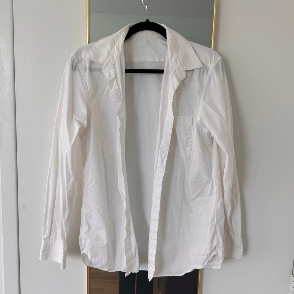 Muji Lightweight White Shirt